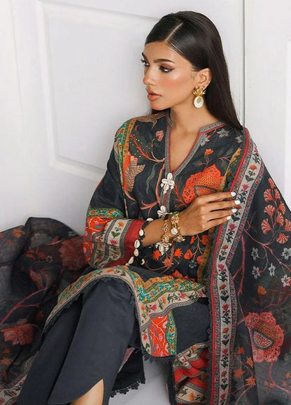 Mahay by Sana Safinaz Stitched 3 Piece Embroidered Lawn Suit SS23MH D-21A - Luxury Collection Brand Mafia by Zonash