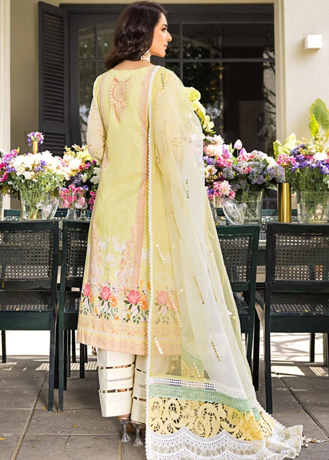 Mahiymaan By Al Zohaib Unstitched 3 Piece Embroidered Lawn Suit - MLL-23-D-07 - Luxury Collection Brand Mafia by Zonash