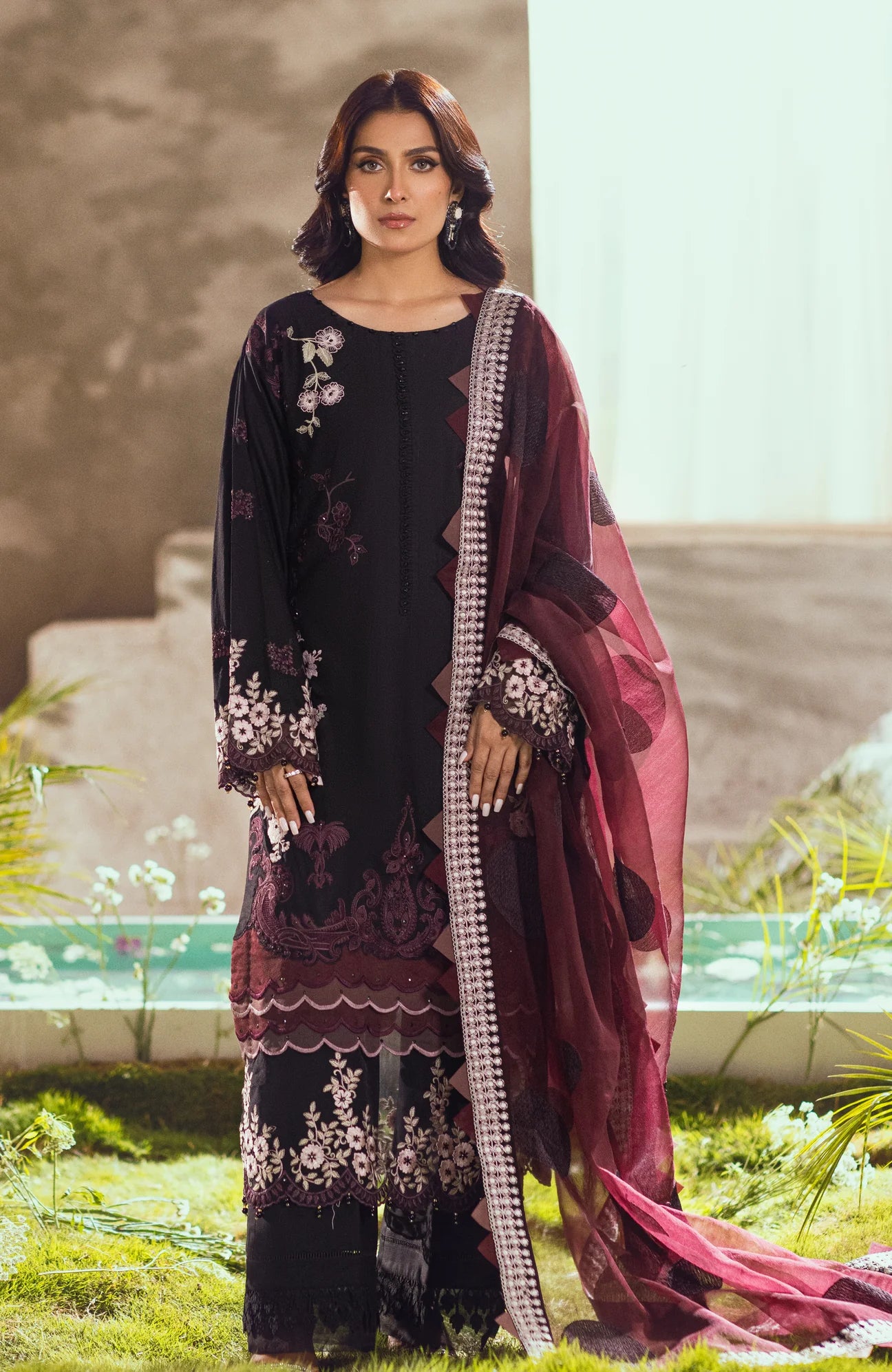 Mahiymaan-by-Al-Zohaib-Unstitched-3-Piece-Embroidered-Lawn-Suit-MAH23L-V2-M04-LAVISH-BLOOMS-Summer-Collection