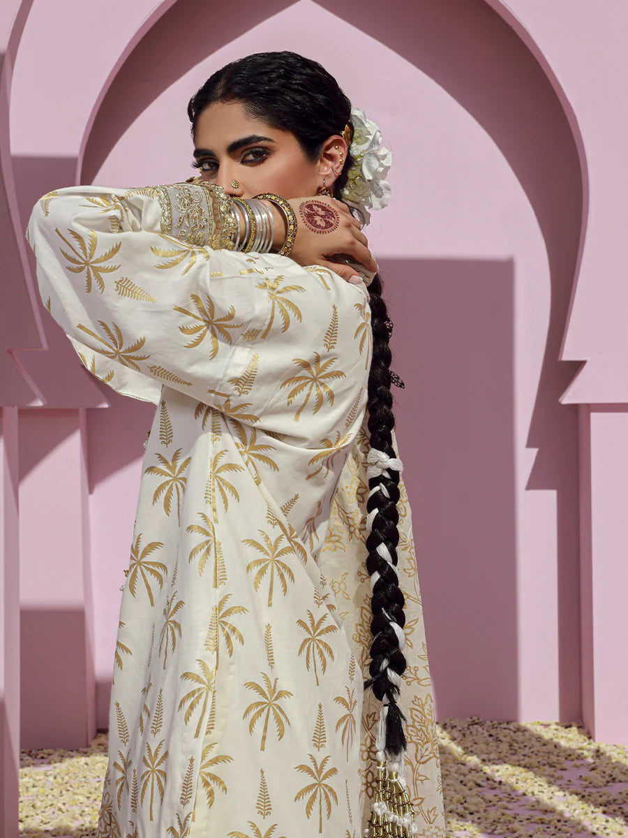 Noor e Khaas by Salitex Unstitched 3 Piece Dyed Embroidered Suit NKS24-D2 - Luxury Collection Brand Mafia by Zonash