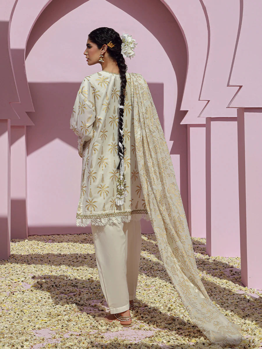 Noor e Khaas by Salitex Unstitched 3 Piece Dyed Embroidered Suit NKS24-D2 - Luxury Collection Brand Mafia by Zonash