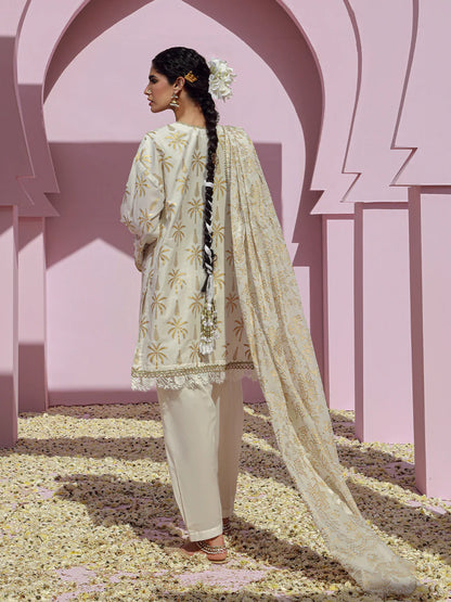 Noor e Khaas by Salitex Unstitched 3 Piece Dyed Embroidered Suit NKS24-D2 - Luxury Collection Brand Mafia by Zonash