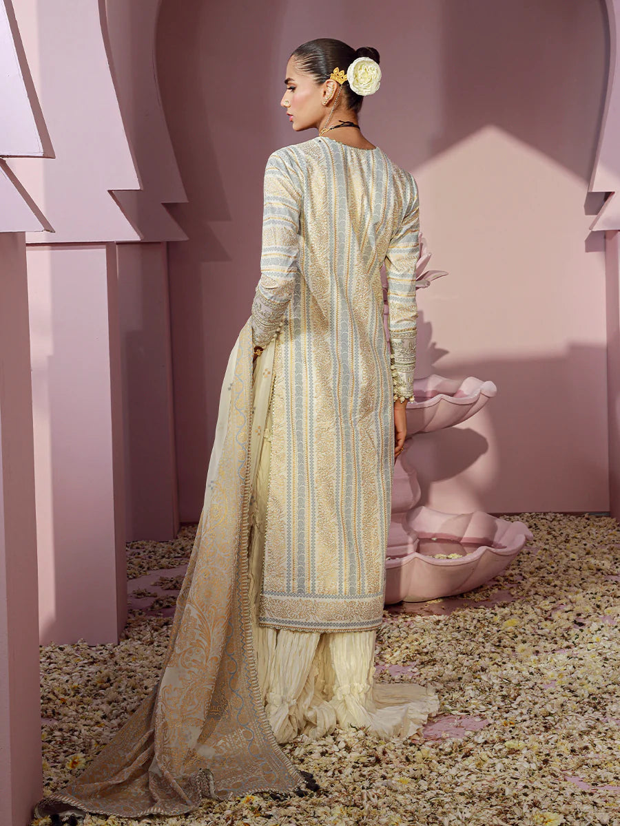 Noor e Khaas by Salitex Unstitched 3 Piece Dyed Embroidered Suit NKS24-D7 - Luxury Collection Brand Mafia by Zonash