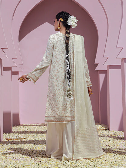 Noor e Khaas by Salitex Unstitched 3 Piece Dyed Embroidered Suit NKS24-D9 - Luxury Collection Brand Mafia by Zonash