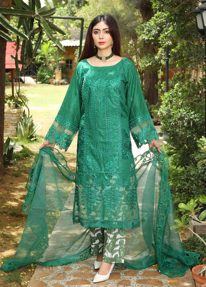 PO Lawn - Stitched 3 Piece Embroidered Lawn Suit Design 605 Ready to Wear - Summer Collection Brand Mafia by Zonash