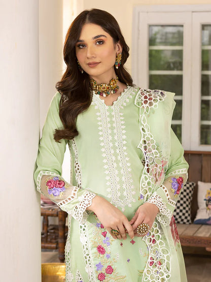 Parishay Unstitched 3 Piece Embroidered Schiffli Suit PR23LL-E2 LLE-06 - Luxury Collection Brand Mafia by Zonash