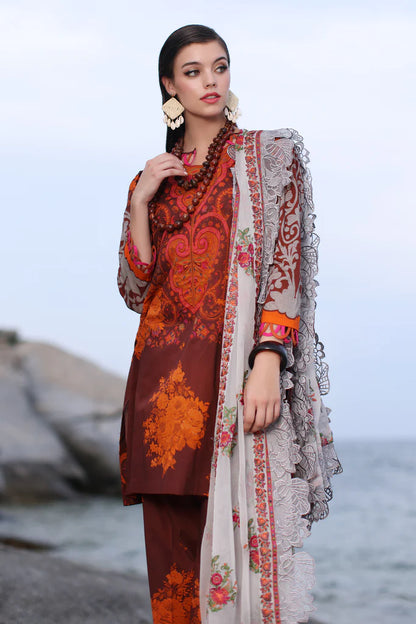 Print Melody by Charizma Unstitched 3 Piece Printed Lawn Suit CRZ24PM PM4-15 - Summer Collection Brand Mafia by Zonash