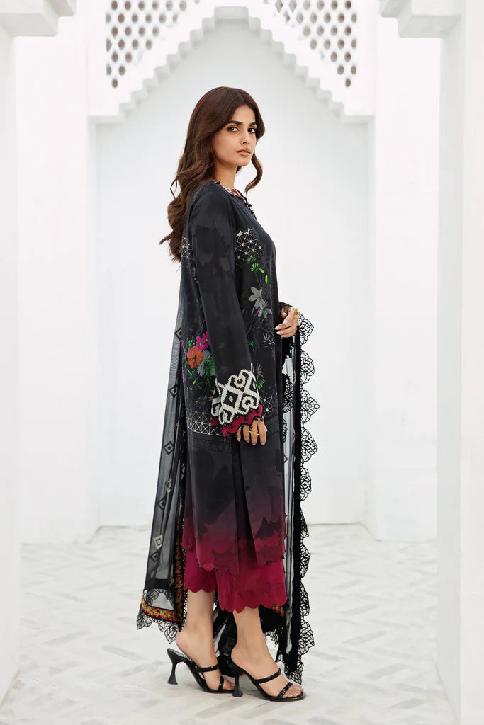 Print Melody by Charizma Unstitched 3 Piece Printed Lawn Suit CRZ24PM PM4-16 - Summer Collection Brand Mafia by Zonash