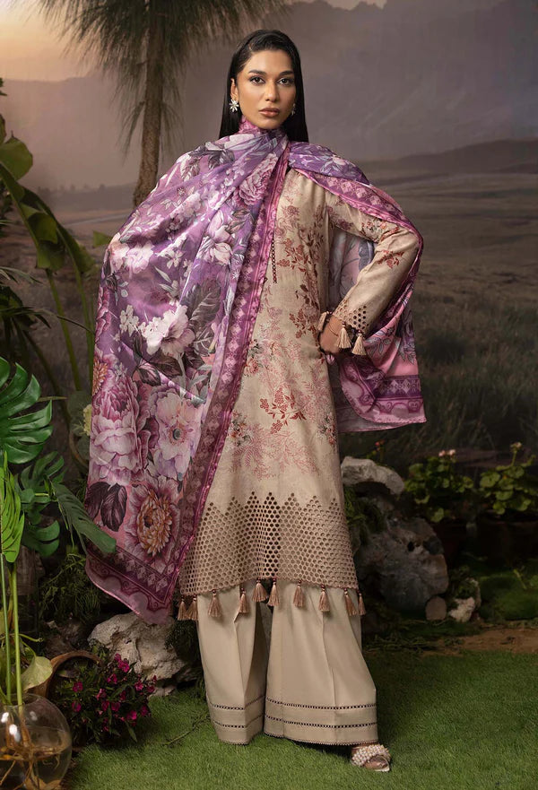 Printskari By Adan's Libas Unstitched 3 Piece Printed Lawn Suit - 5748 - Summer Collection - Brand Mafia by Zonash