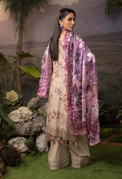 Printskari By Adan's Libas Unstitched 3 Piece Printed Lawn Suit - 5748 - Summer Collection - Brand Mafia by Zonash