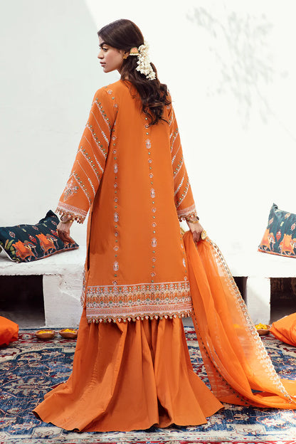 Raqs By Ayzel Unstitched Embroidered 3 Piece Lawn Suits 01 Ulfat - Festive Collection Brand Mafia by Zonash