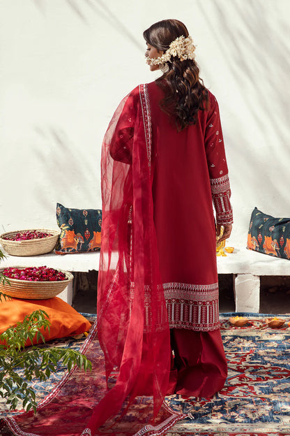 Raqs By Ayzel Unstitched Embroidered 3 Piece Lawn Suits 02 Gulzar - Festive Collection Brand Mafia by Zonash