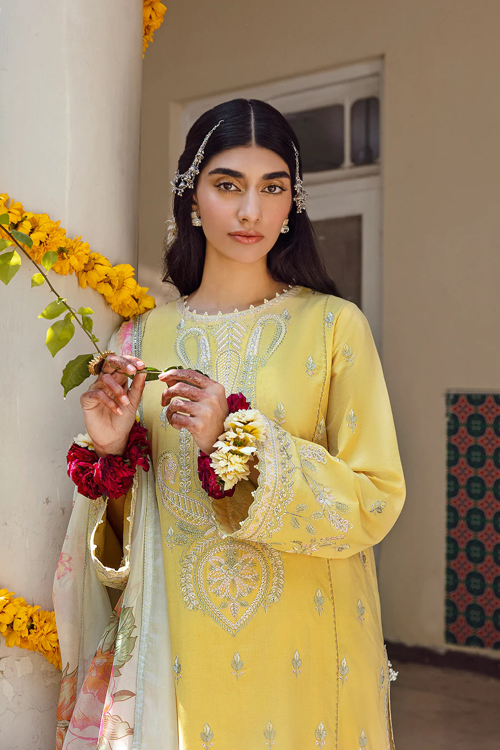 Raqs By Ayzel Unstitched Embroidered 3 Piece Lawn Suits 04 Shafaq - Festive Collection Brand Mafia by Zonash