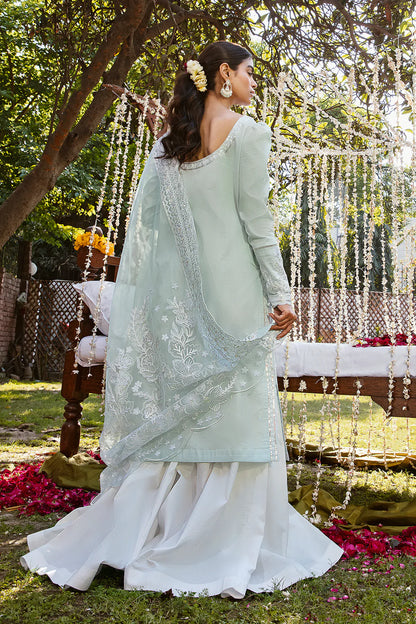 Raqs By Ayzel Unstitched Embroidered 3 Piece Lawn Suits 06 Serai - Festive Collection Brand Mafia by Zonash