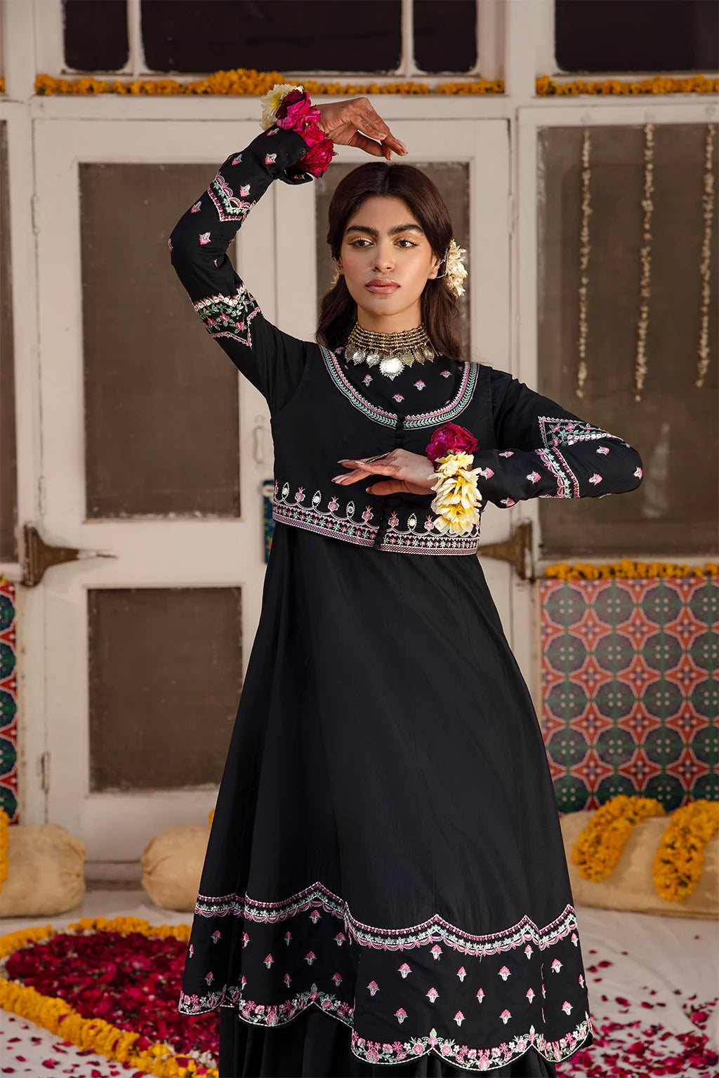 Raqs By Ayzel Unstitched Embroidered 3 Piece Lawn Suits 10 Firaaq - Festive Collection Brand Mafia by Zonash