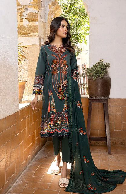 Rung By Al Zohaib Unstitched 3 Piece Embroidered Lawn Suits FE-23-01 - Festive Collection Brand Mafia by Zonash