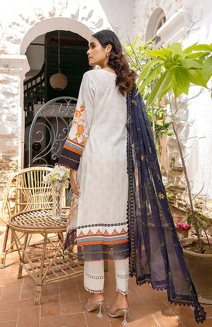 Rung By Al Zohaib Unstitched 3 Piece Embroidered Lawn Suits FE-23-02 - Festive Collection Brand Mafia by Zonash