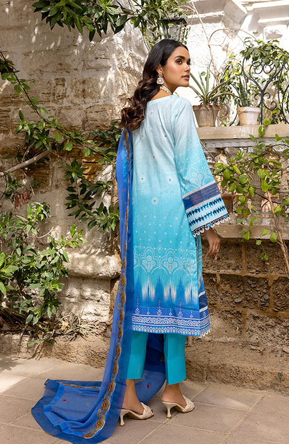 Rung By Al Zohaib Unstitched 3 Piece Embroidered Lawn Suits FE-23-12 - Festive Collection Brand Mafia by Zonash