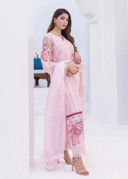 Rungkari By Mahiymaan Unstitched 3 Piece Embroidered Lawn Suit MAH23R A01 - Summer Collection Brand Mafia by Zonash