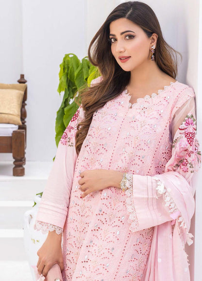 Rungkari By Mahiymaan Unstitched 3 Piece Embroidered Lawn Suit MAH23R A01 - Summer Collection Brand Mafia by Zonash