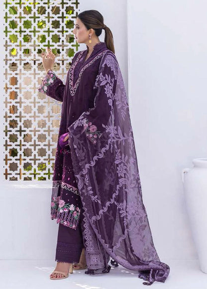 Rungkari By Mahiymaan Unstitched 3 Piece Embroidered Lawn Suit MAH23R A11 - Summer Collection Brand Mafia by Zonash