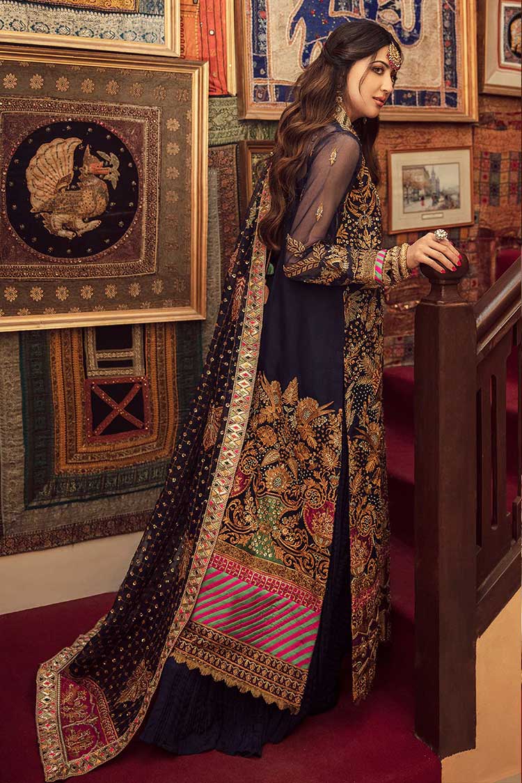 Sajni By Gisele Stitched 3 Piece Embroidered Organza Suit GL22SJ Naznee - Luxury Formal Collection Brand Mafia by Zonash