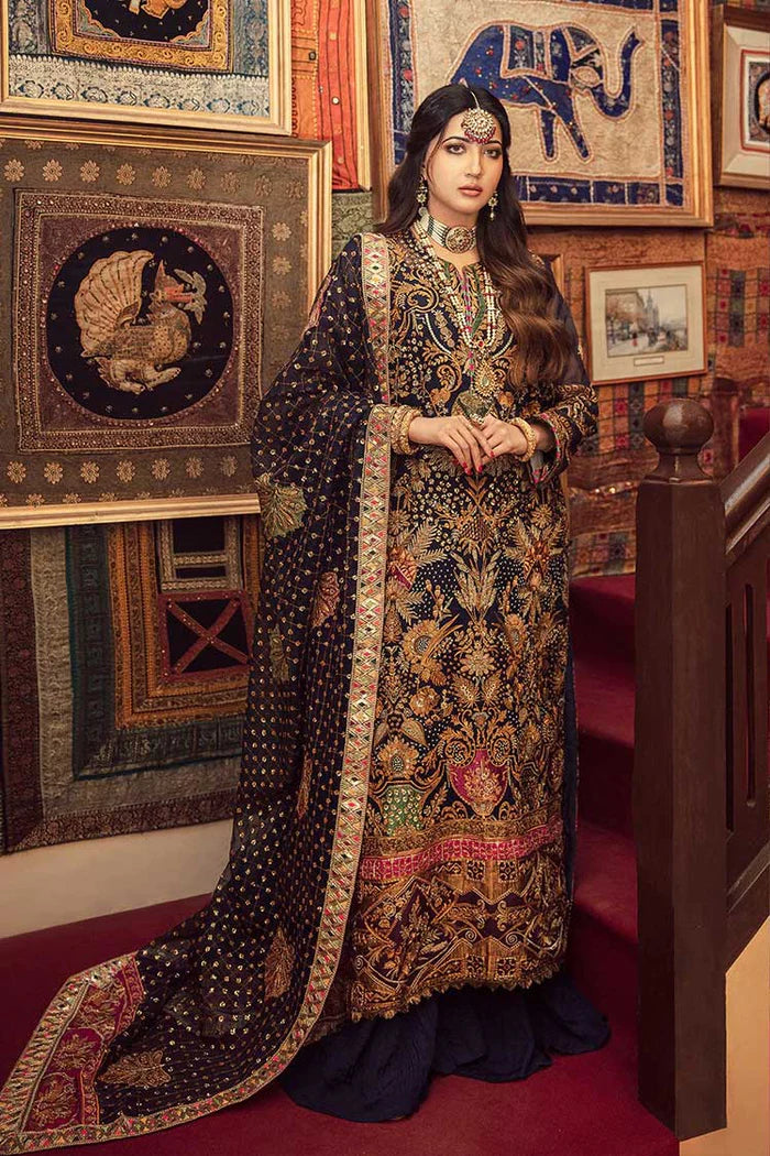 Sajni By Gisele Stitched 3 Piece Embroidered Organza Suit GL22SJ Naznee - Luxury Formal Collection Brand Mafia by Zonash