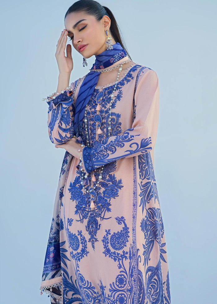 Sana Safinaz Muzlin Unstitched 1 Piece Printed Shirt – 10A–V22 – Summer Collection Brand Mafia by Zonash