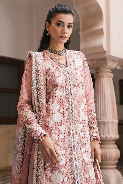 Shahkaar By Jazmin Unstitched 3 Piece Embroidered Lawn Suit JZ24SK D-04 - Festive Collection Brand Mafia by Zonash