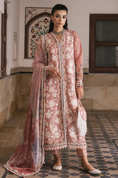 Shahkaar By Jazmin Unstitched 3 Piece Embroidered Lawn Suit JZ24SK D-04 - Festive Collection Brand Mafia by Zonash