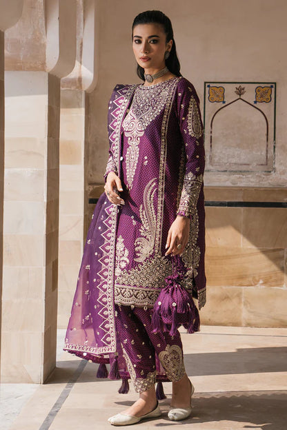 Shahkaar By Jazmin Unstitched 3 Piece Embroidered Lawn Suit JZ24SK D-06 - Festive Collection Brand Mafia by Zonash