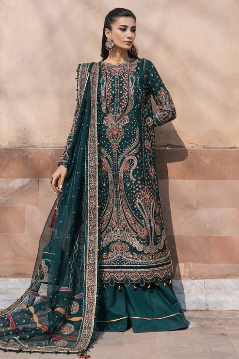 Shahkaar By Jazmin Unstitched 3 Piece Embroidered Lawn Suit JZ24SK D-10 - Festive Collection Brand Mafia by Zonash