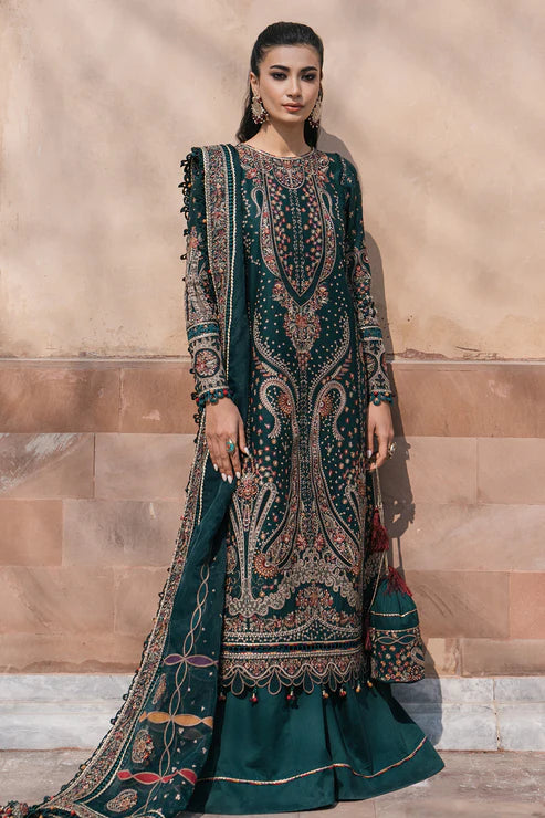 Shahkaar By Jazmin Unstitched 3 Piece Embroidered Lawn Suit JZ24SK D-10 - Festive Collection Brand Mafia by Zonash