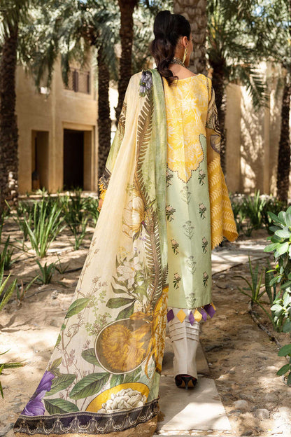 Shiza Hassan Unstitched 3 Piece Embroidered Lawn Suit SH21LL 10-B LIYANA - Luxury Collection Brand Mafia by Zonash