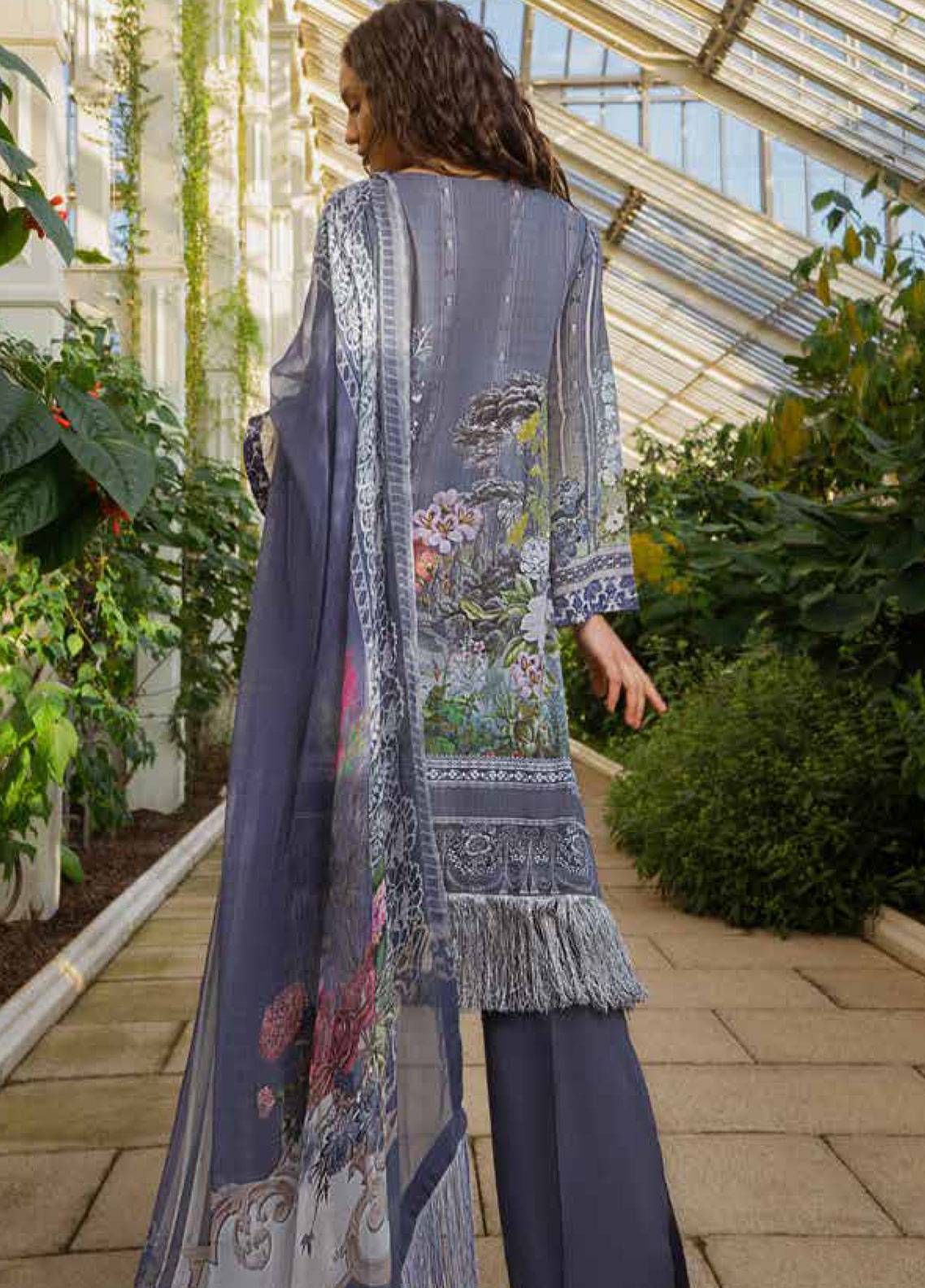 Sobia Nazir Unstitched 3 Piece Embroidered Lawn Suit SN19L 15A - Spring / Summer Collection Brand Mafia by Zonash