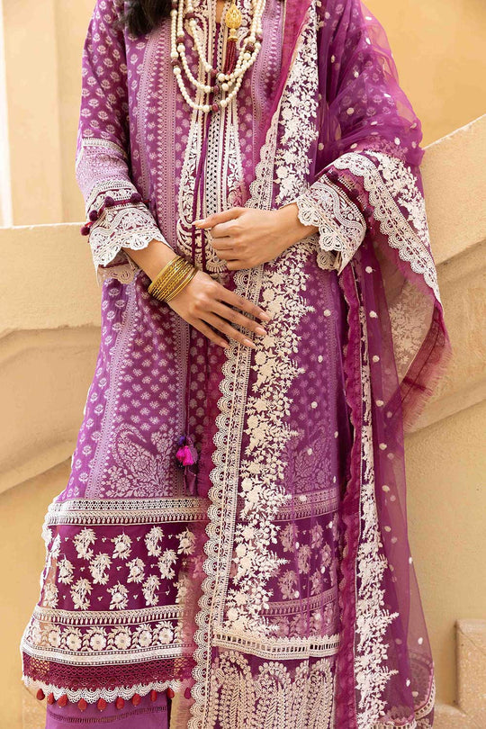 Sobia Nazir Unstitched 3 Piece Embroidered Lawn Suit SN22-14B - Luxury Summer Collection Brand Mafia by Zonash