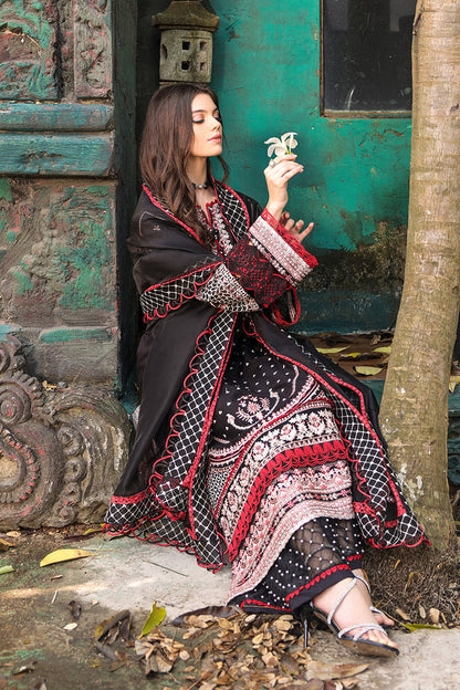 Tabeer Unstitched 3 Piece Embroidered Lawn Suit TBR24L D-10 IRHA- Summer Collection - Brand Mafia by Zonash