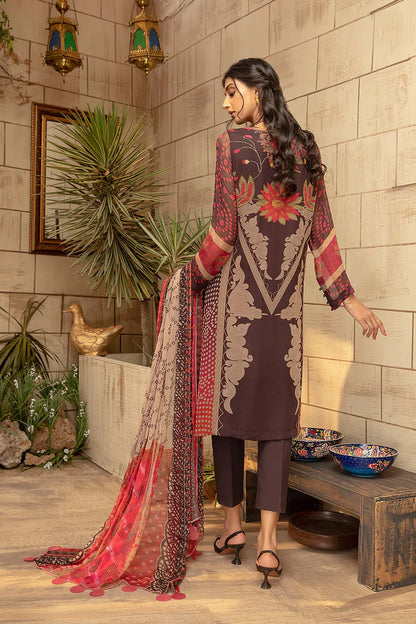 Vasl by Charizma Stitched 3 Piece Embroidered Chiffon Suits VSL-12 - Luxury Formal Collection Brand Mafia by Zonash