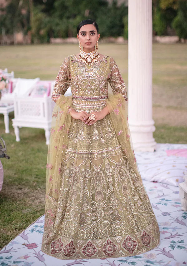 Veer Di Wedding by Elaf Unstitched 3 Piece Embroidered Suit EF22VW EVW 03 - Bridal Collection Brand Mafia by Zonash