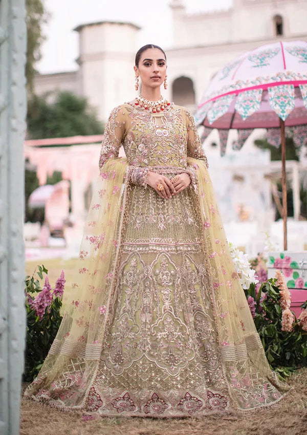 Veer Di Wedding by Elaf Unstitched 3 Piece Embroidered Suit EF22VW EVW 03 - Bridal Collection Brand Mafia by Zonash