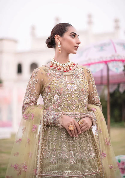 Veer Di Wedding by Elaf Unstitched 3 Piece Embroidered Suit EF22VW EVW 03 - Bridal Collection Brand Mafia by Zonash