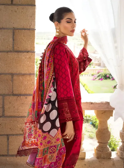 Zainab-Chottani-Unstitched-3-Piece-Embroidered-Lawn-Suit-ZC23L-3A-Luxury-Collection