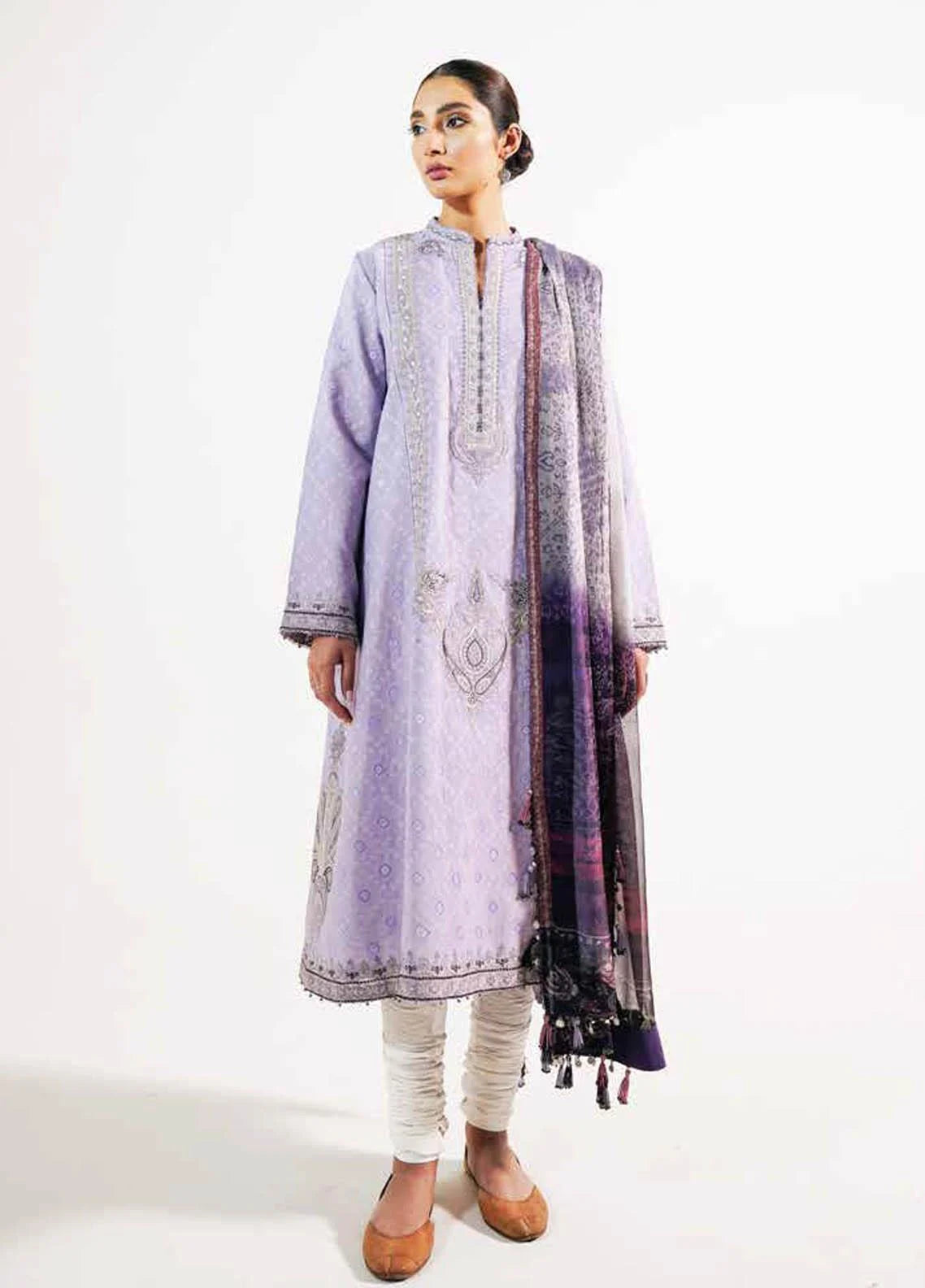 Zara Shahjahan Unstitched 3 Piece Embroidered Lawn Suit ZS21L 21 Shazia-A - Summer Collection Brand Mafia by Zonash