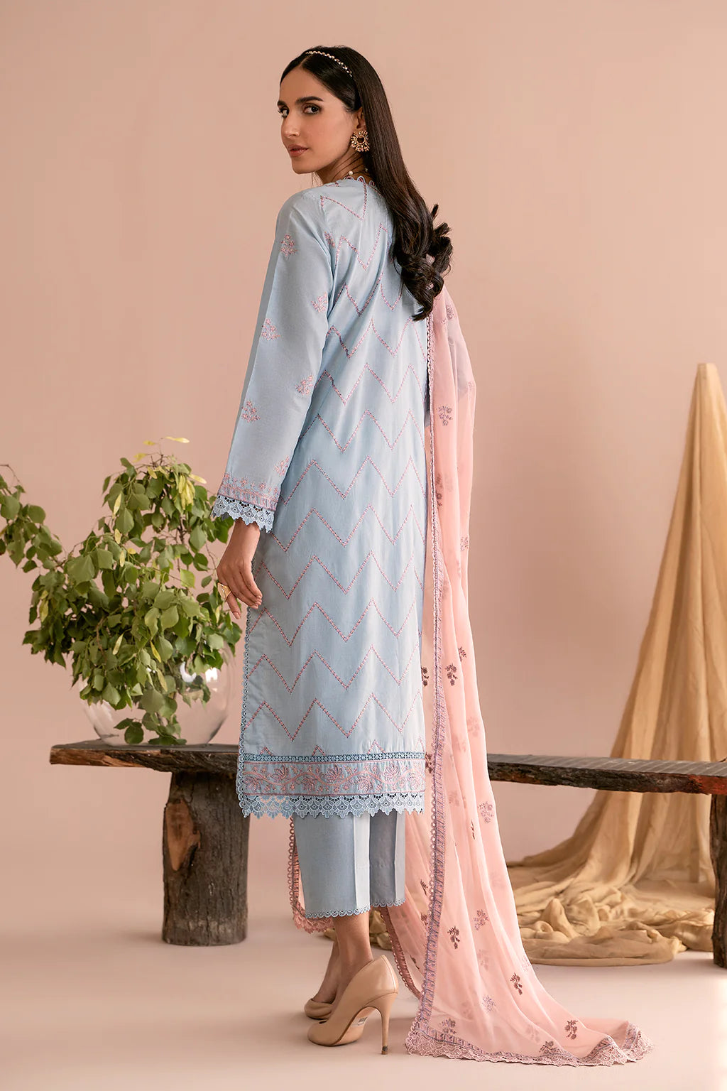 Zarif Embroidered Unstitched 3 Piece Lawn Suit ZEA-07 Hailey - Eid Collection Brand Mafia by Zonash