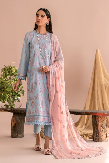 Zarif Embroidered Unstitched 3 Piece Lawn Suit ZEA-07 Hailey - Eid Collection Brand Mafia by Zonash