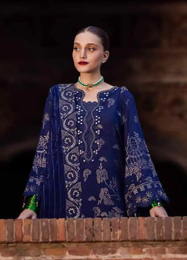 Maya By Nureh Embroidered Jacquard Suit Unstitched 3 Piece NU24MUJ NJ-95 - Festive Lawn Collection