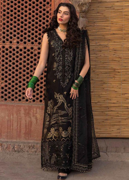 Maya By Nureh Embroidered Lawn Suits Unstitched 3 Piece NU24MY NJ-90 - Festive Lawn Collection