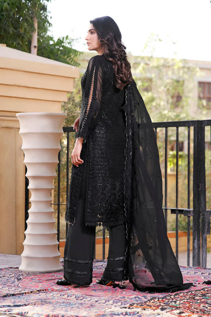 Gul-e-Mehnaaz By Hadia Eman Unstitched 3 Piece Embroidered Chiffon Suits HE22GM HEC-02 - Luxury Collection