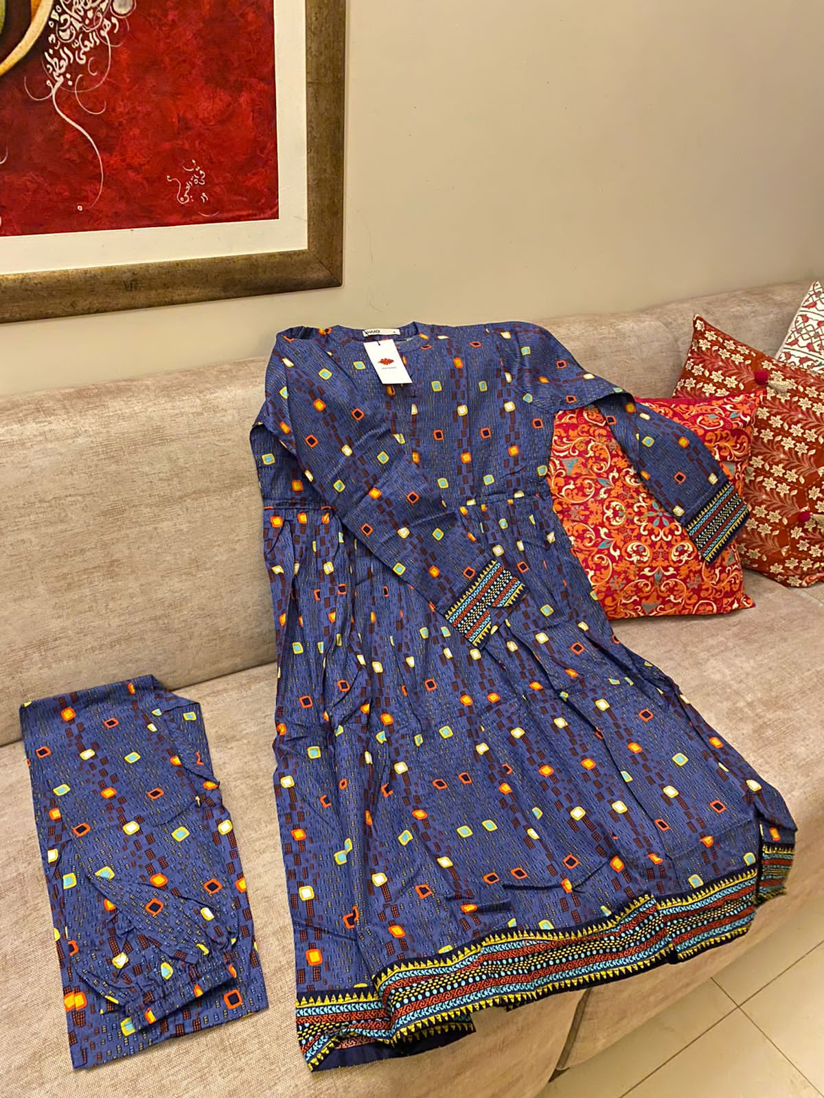 Khaadi Pret - Aline Shirts with Trousers - 2pc Suit 🌺 KP-13 Brand Mafia by Zonash