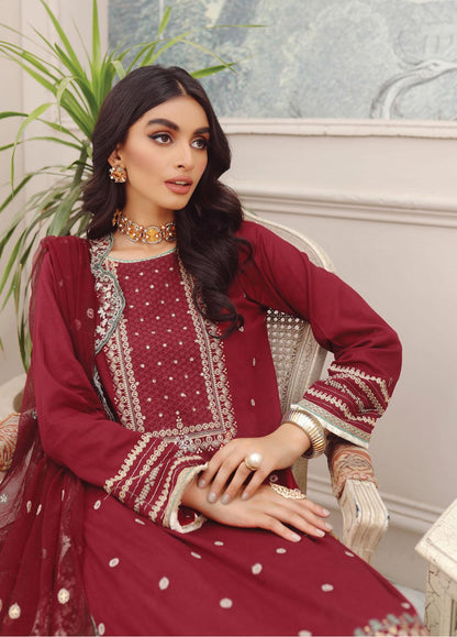 Lakhany Embroidered Dobby Suits Unstitched 3 Piece LSM23SG SG-5016 - Summer Collection Brand Mafia by Zonash